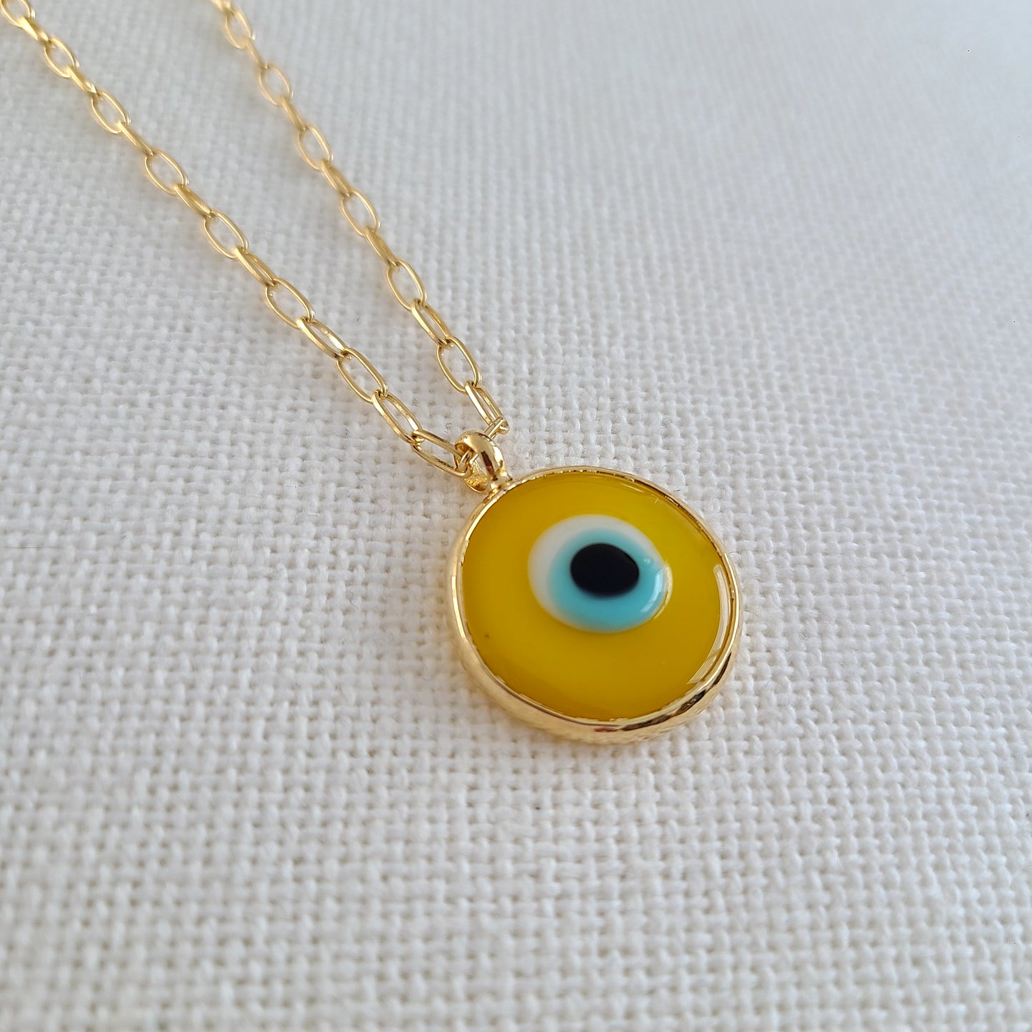Murano Glass Turkish Eye Necklace