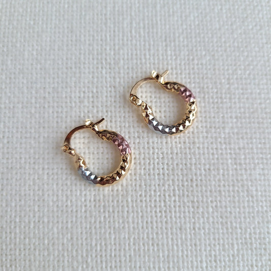 Trinity Hoops Earrings