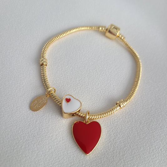 Red Heart Bracelet
