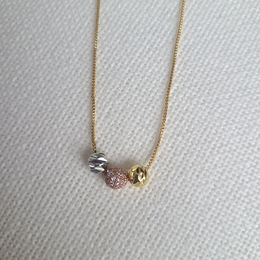 Tres Colori Necklace