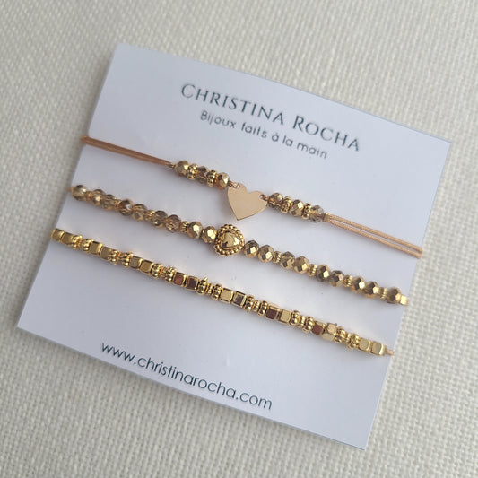 Terra Trio Bracelets