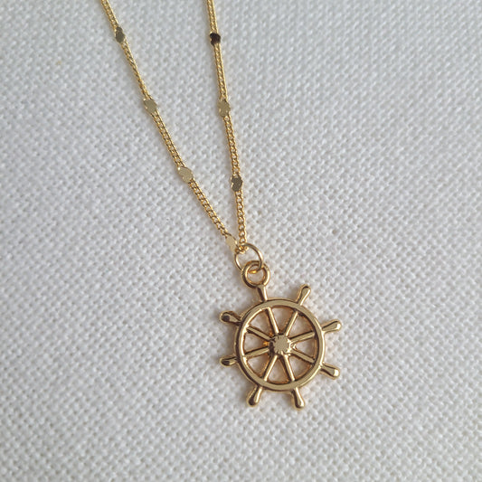 Ship’s Wheel Necklace