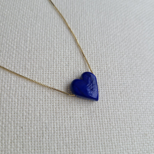 Corazon Blue Necklace