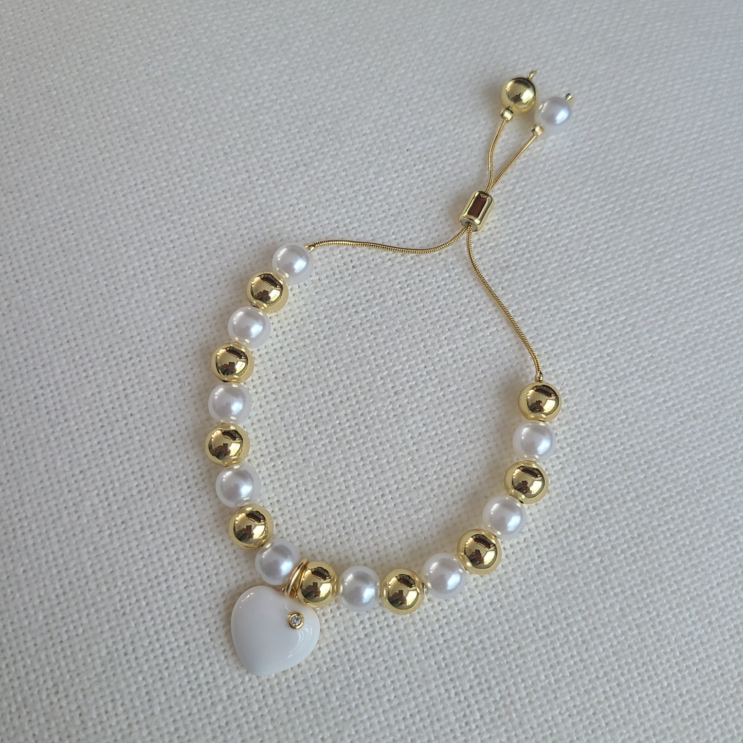 Bracelet d'amour blanc