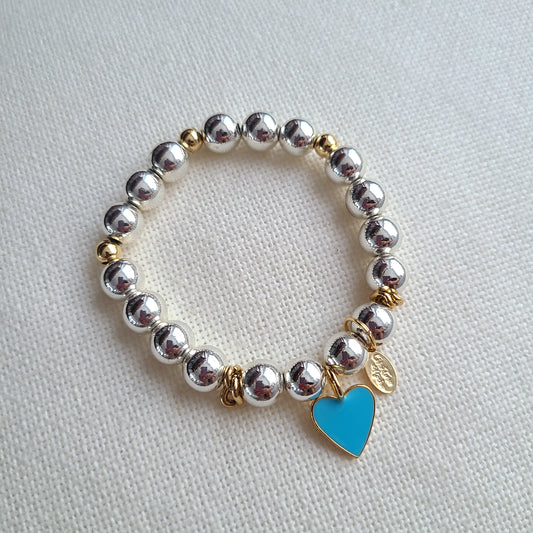 Ocean Heart Bracelet