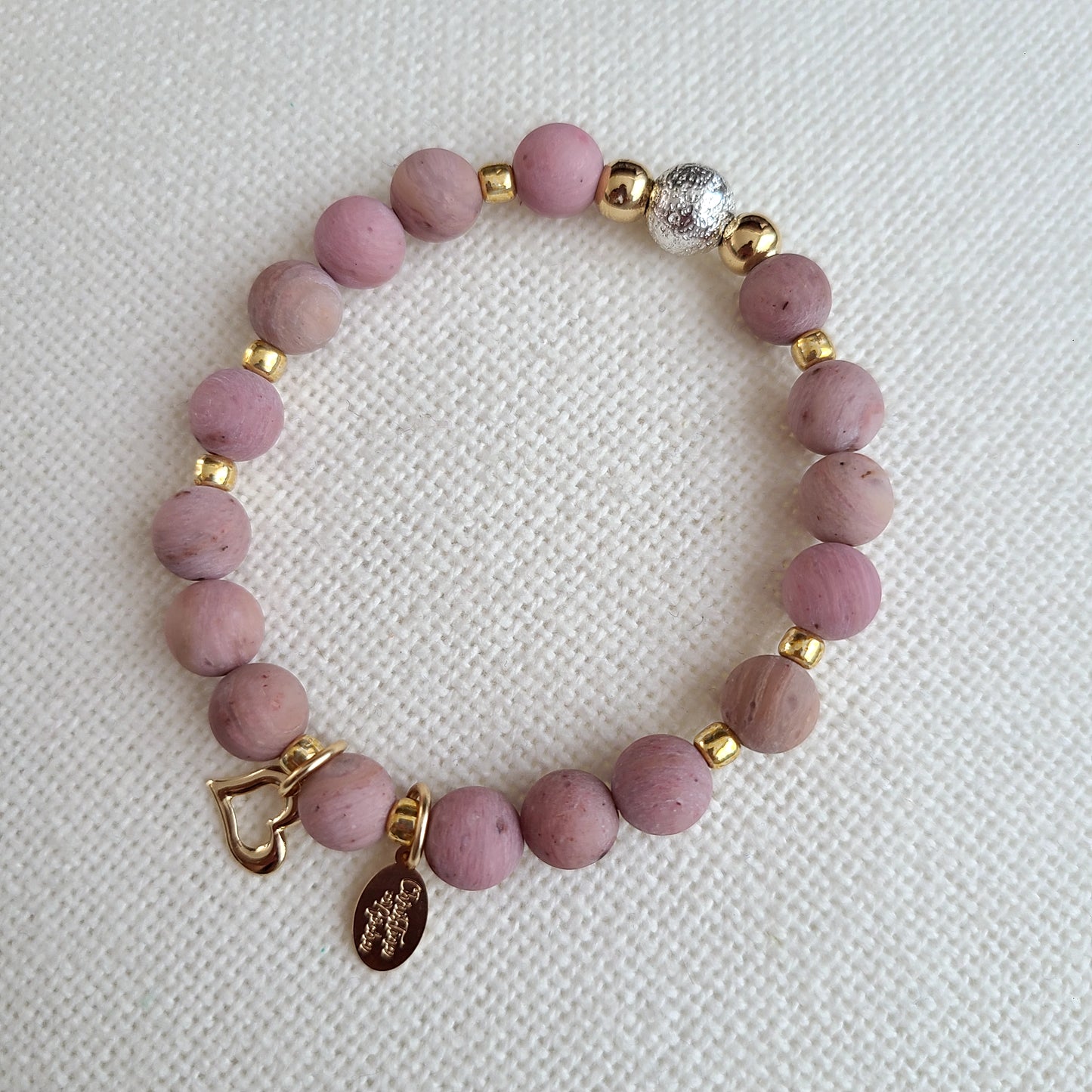 Heart Rose Bracelet
