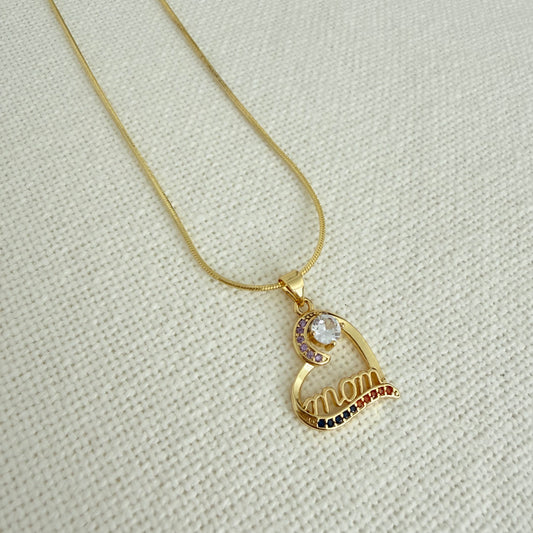 Golden Mom Necklace