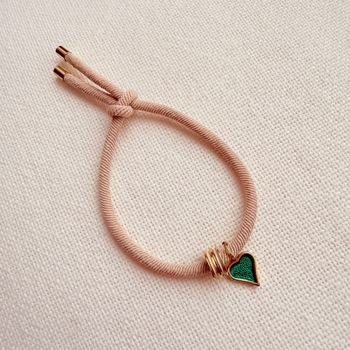 Sweetheart Adjustable Bracelet - Beige