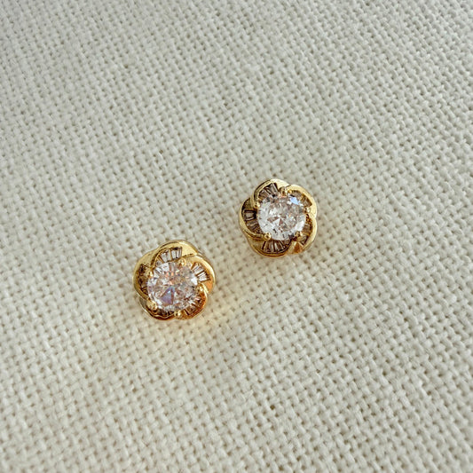 Crystal Blossom Earrings