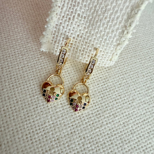 Bella Hearts Earrings