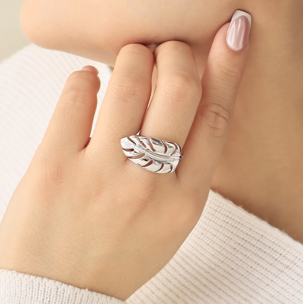 Nature Silver Ring