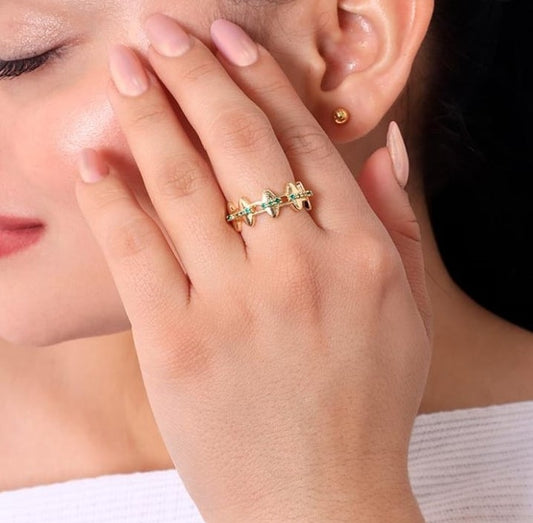 Bague émeraude