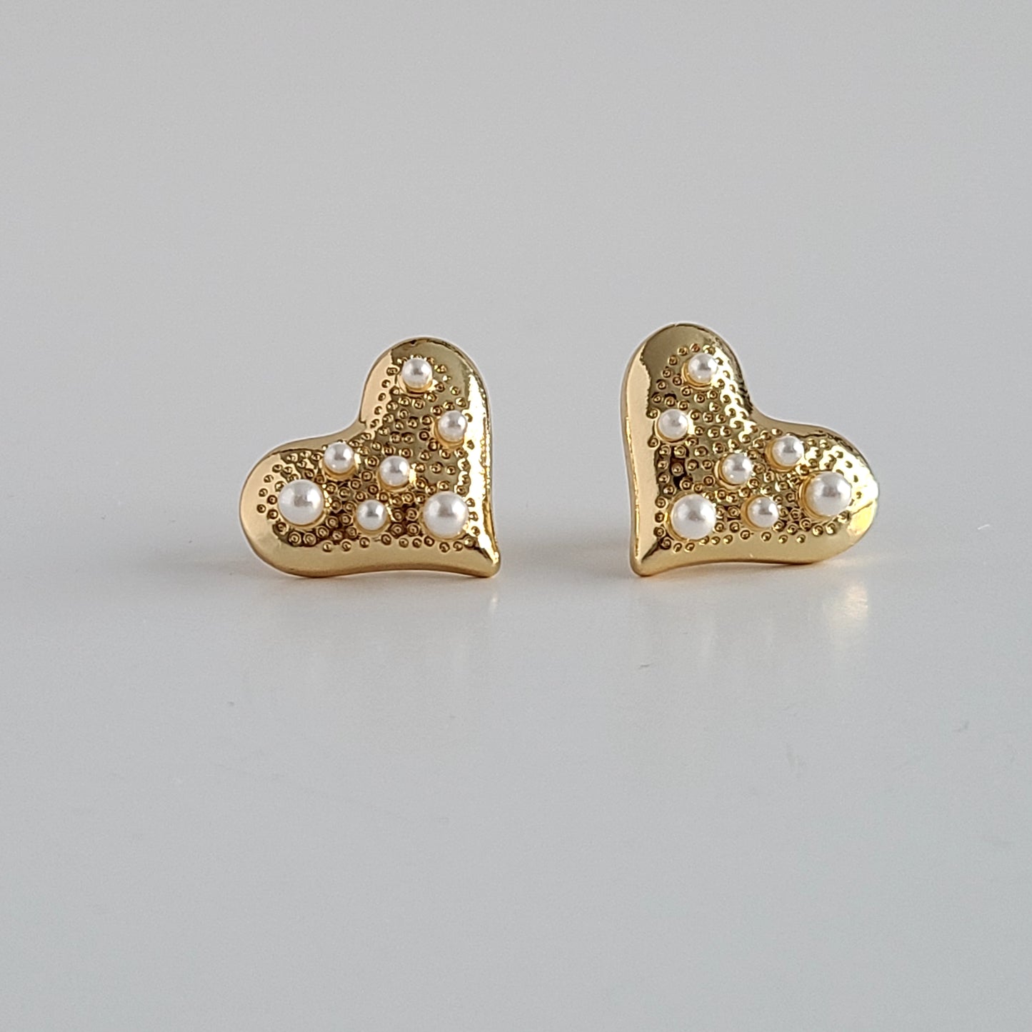 White Flower Earrings