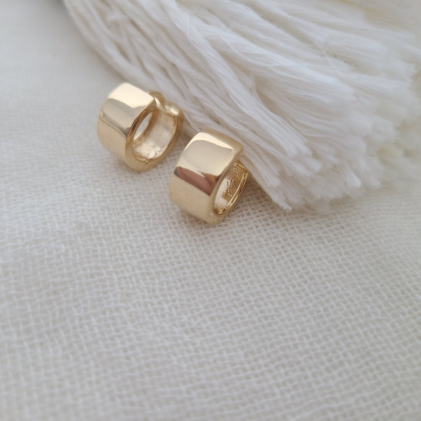 Sabrina Huggie Earrings