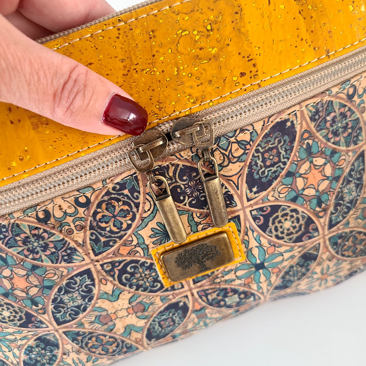 Yellow Mandala Bag Set