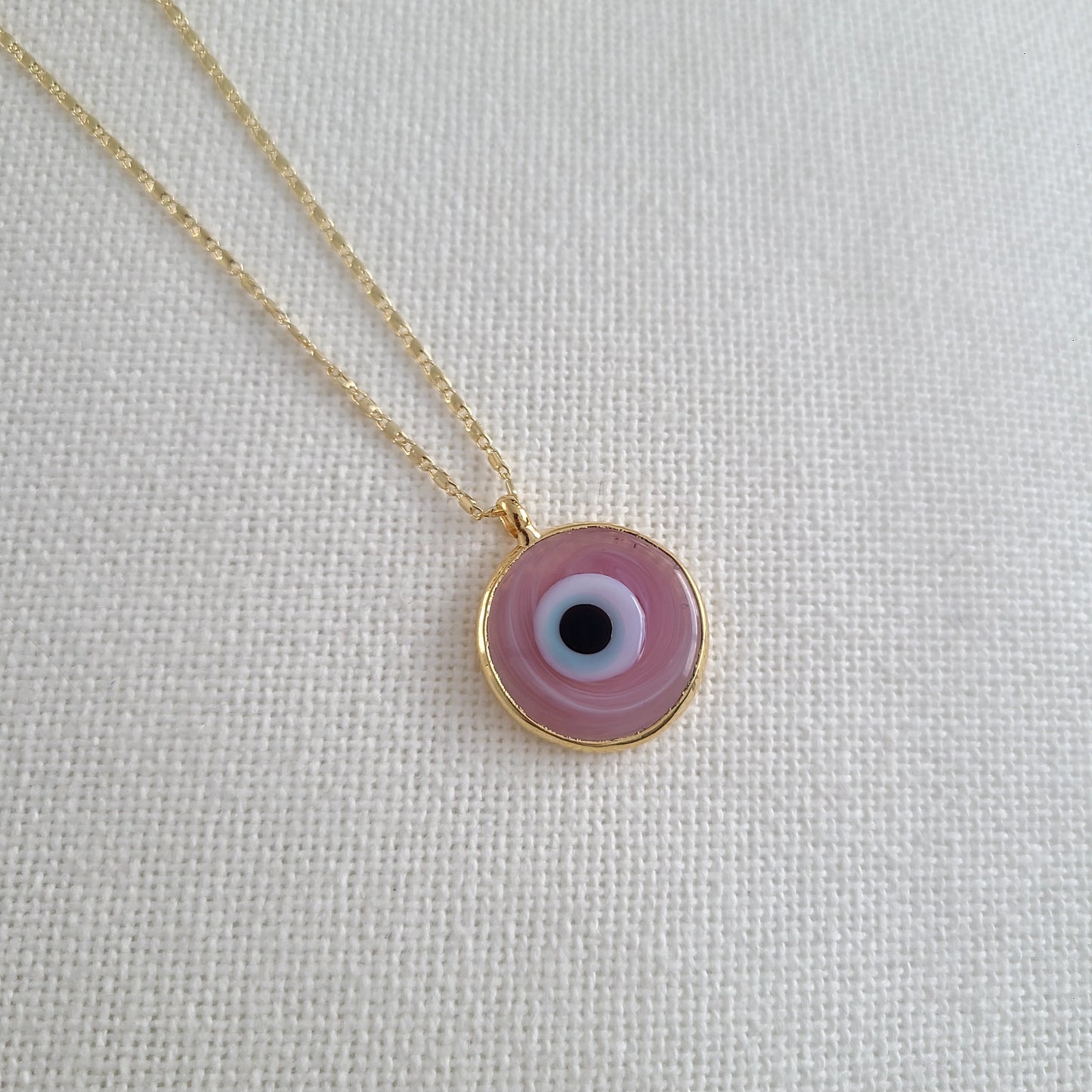Murano Glass Turkish Eye Necklace