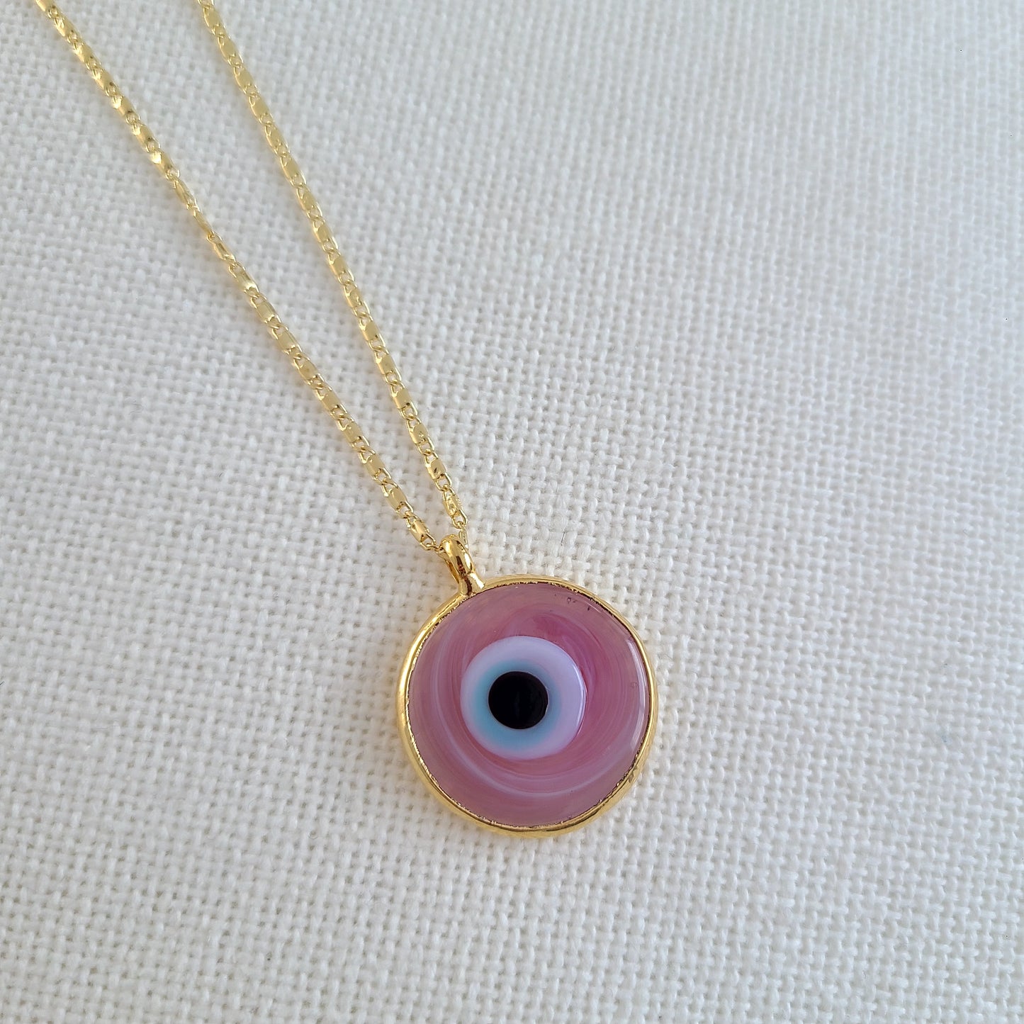 Murano Glass Turkish Eye Necklace