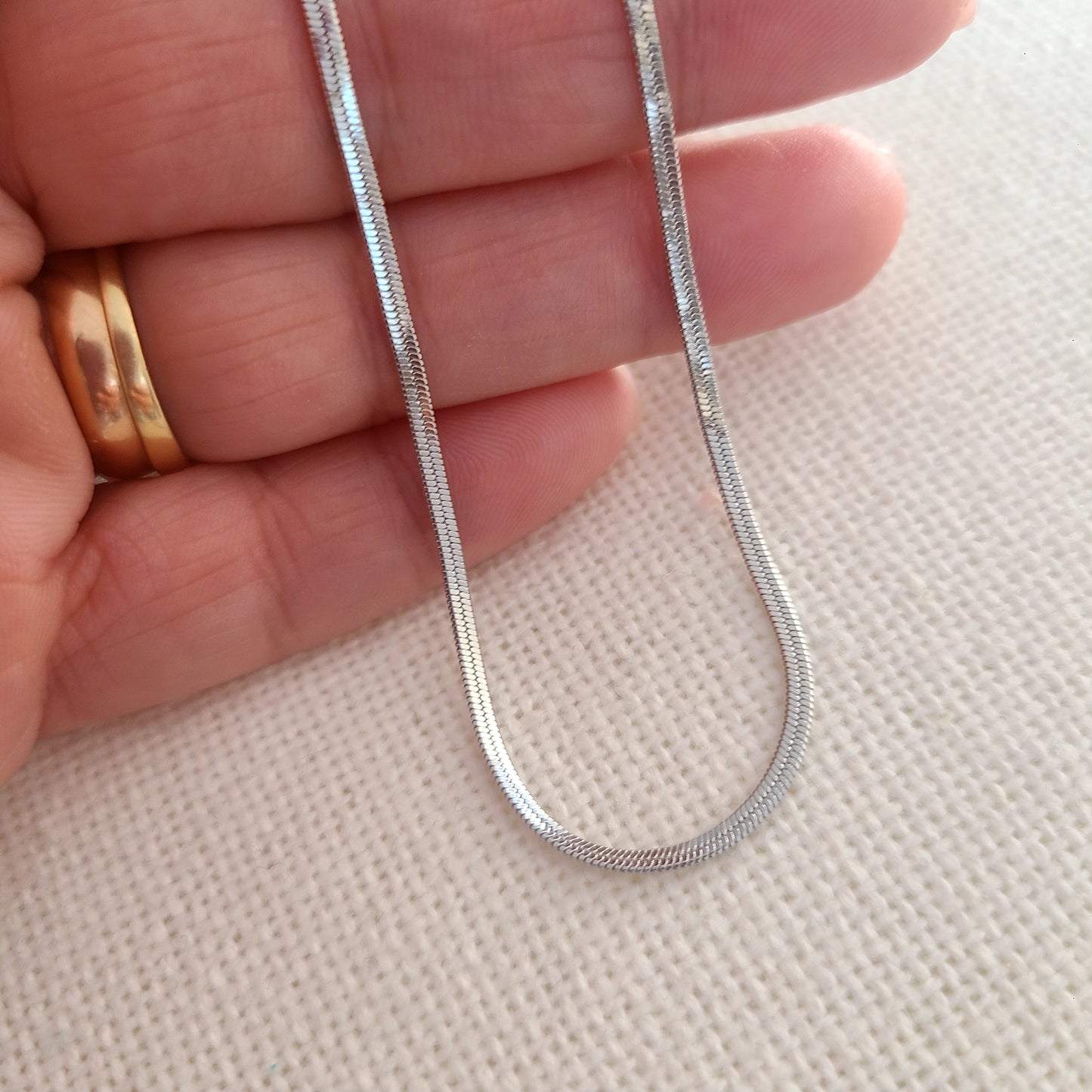 Alba Silver Necklace