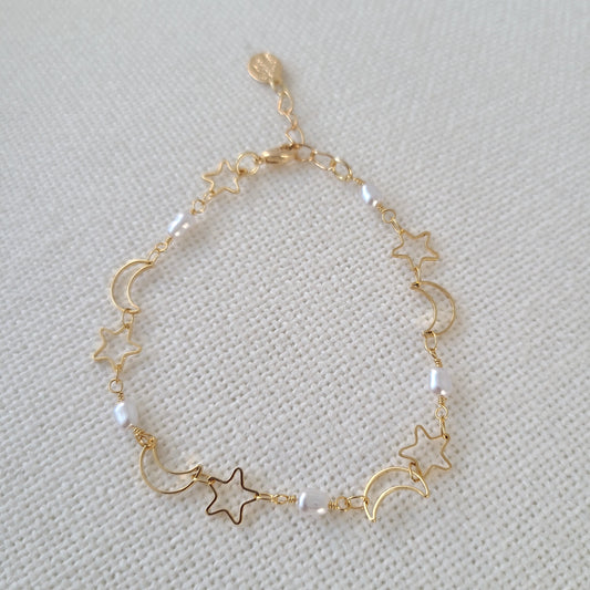 Etoile et Lune Bracelet
