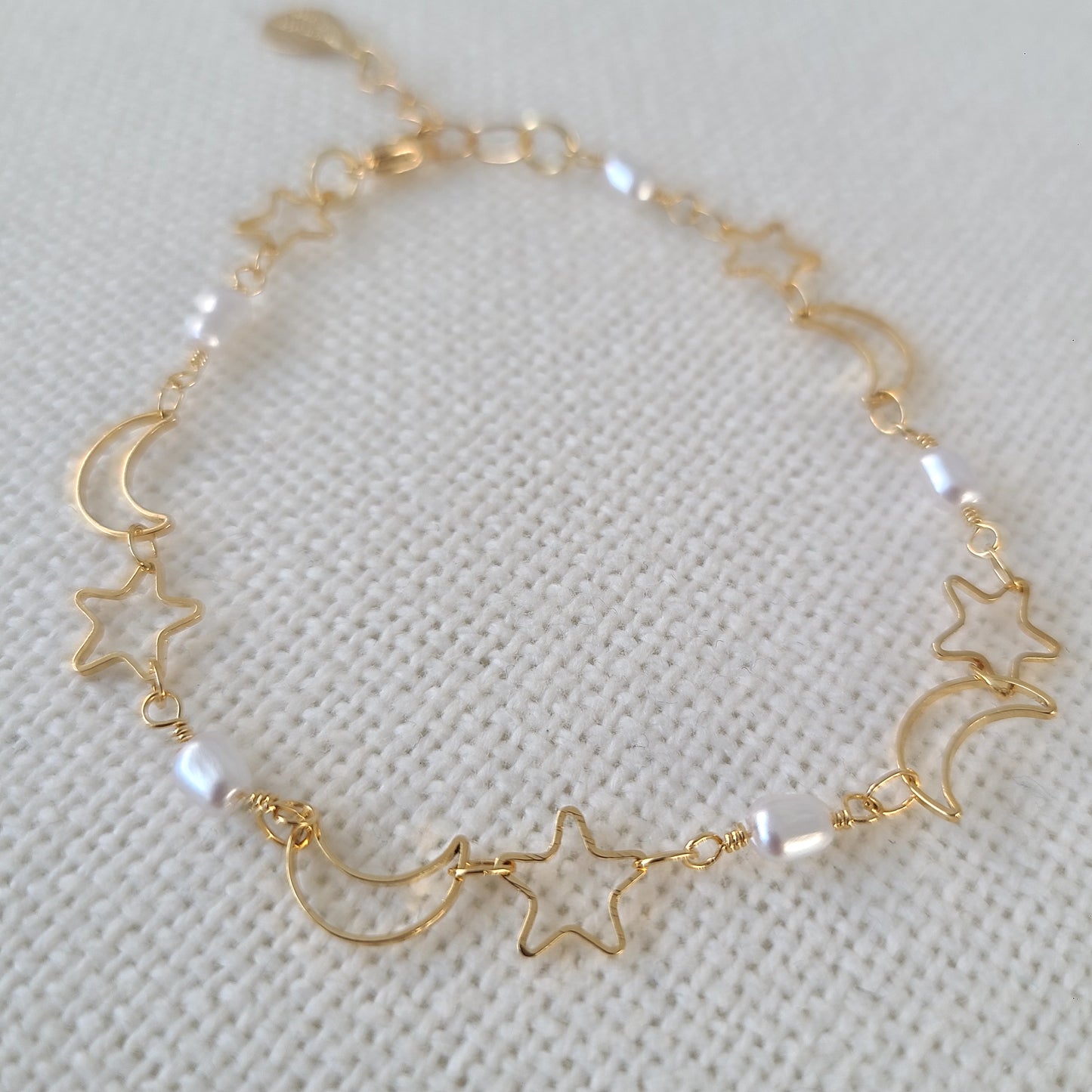 Bracelet Étoile et Lune