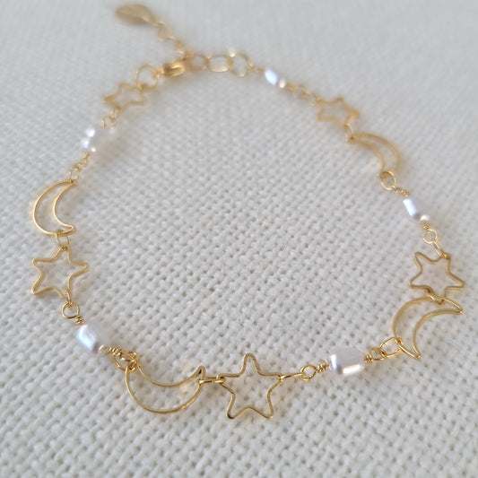 Etoile et Lune Bracelet