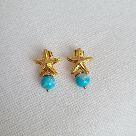 Aqua Star Necklace