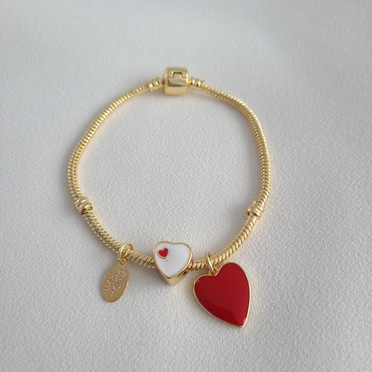 Red Heart Bracelet