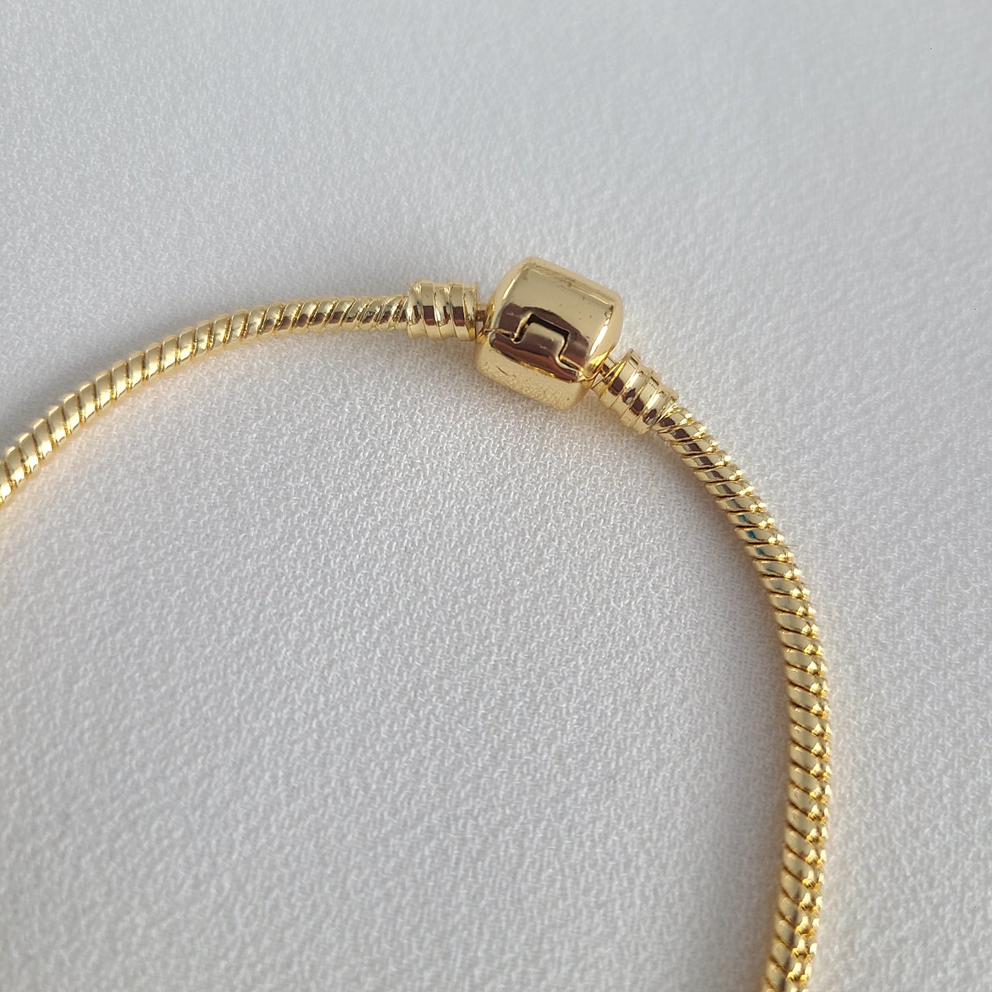 White Heart Bracelet