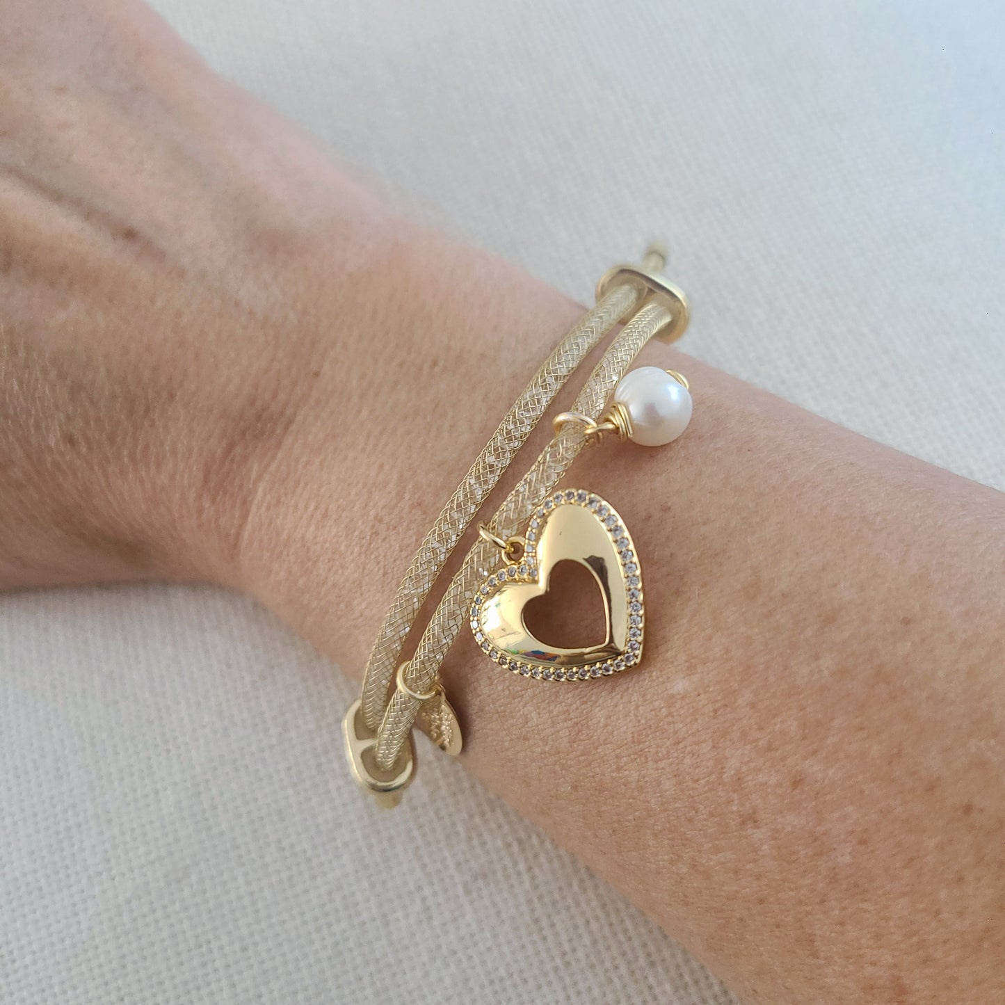 Amore Mio Bracelet - Gold