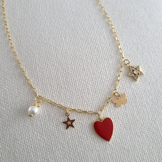 Jolie Coeur Necklace