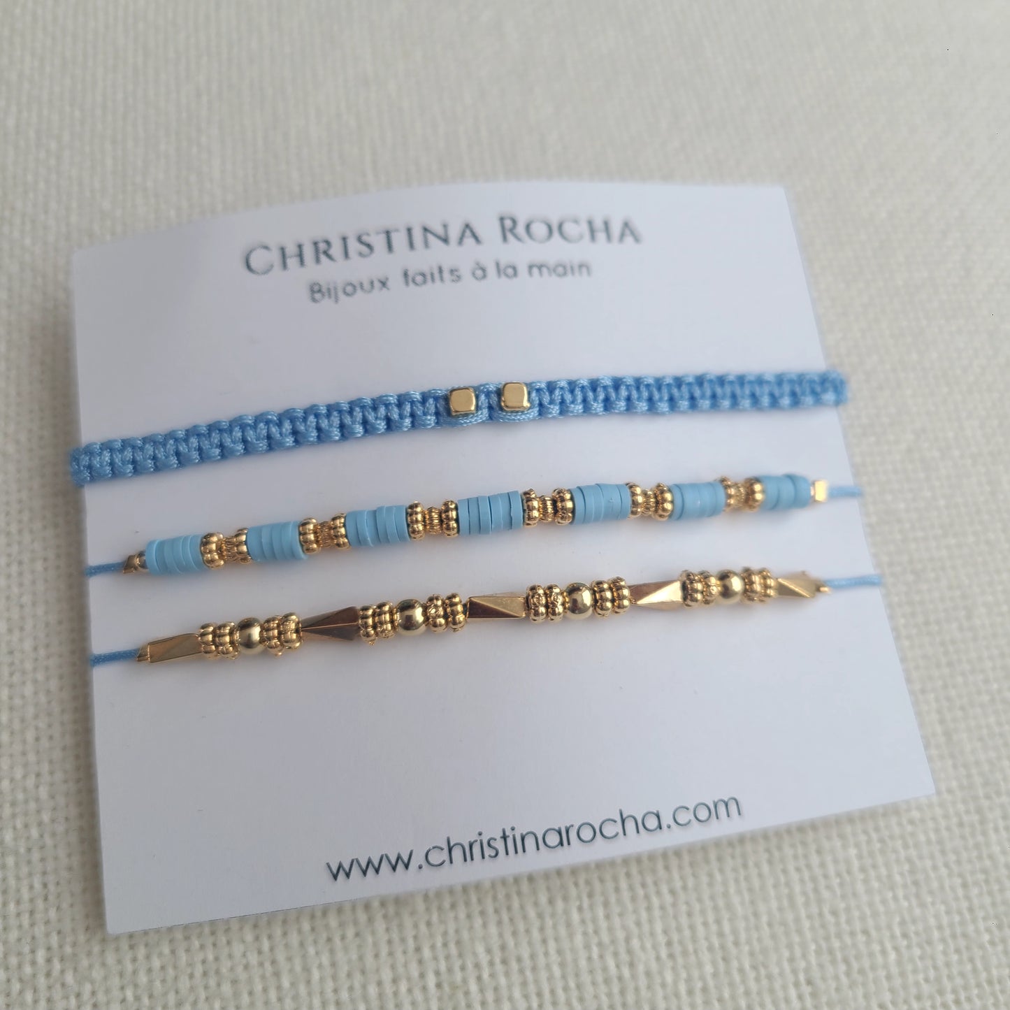 Ocean Trio Bracelets