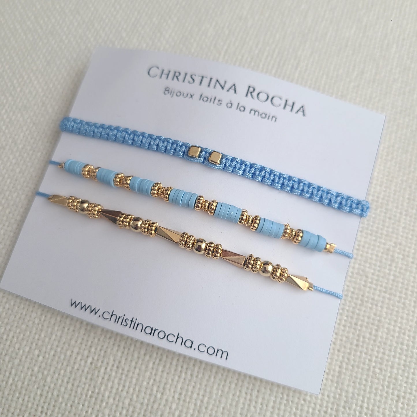 Ocean Trio Bracelets