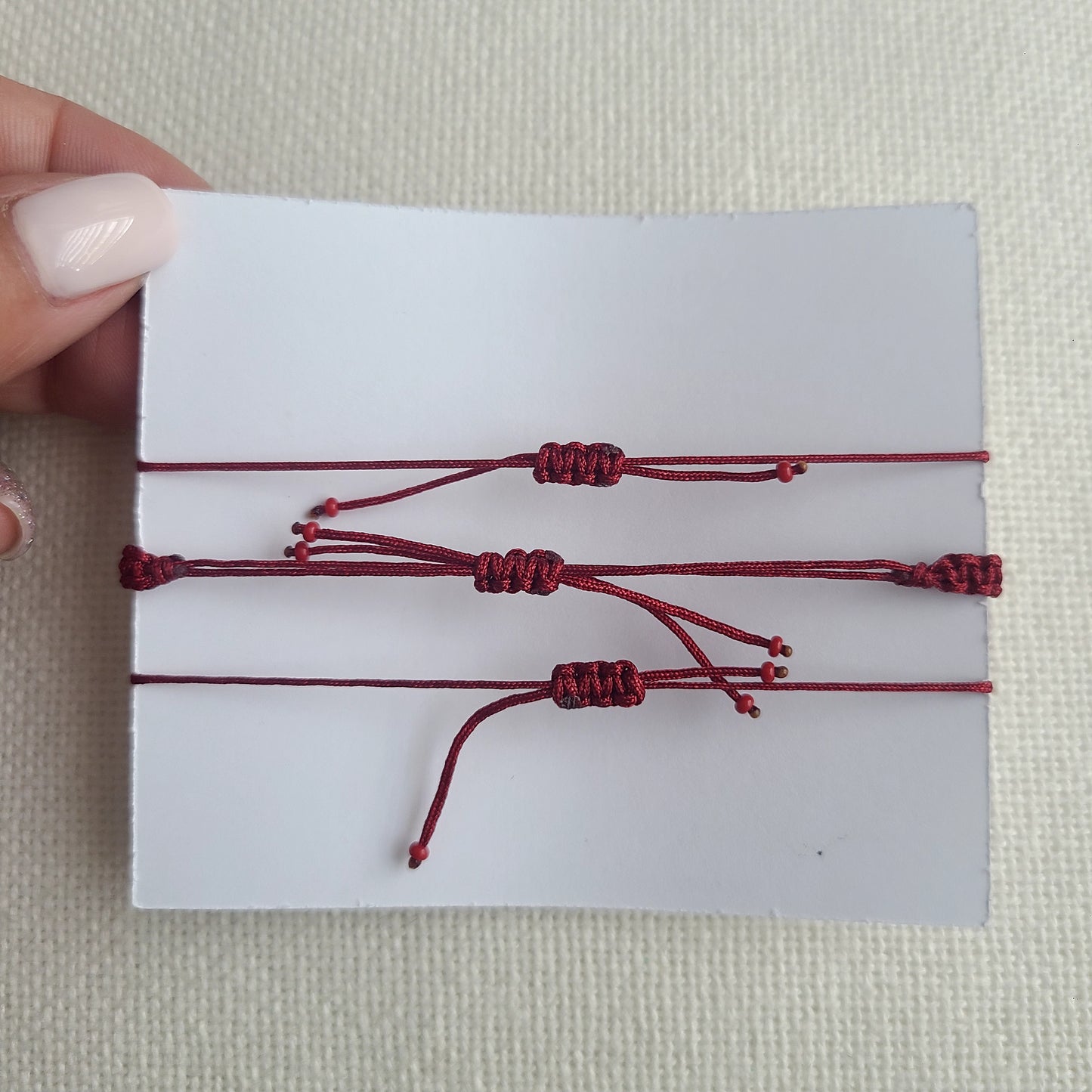 Escarlata Trio Bracelets