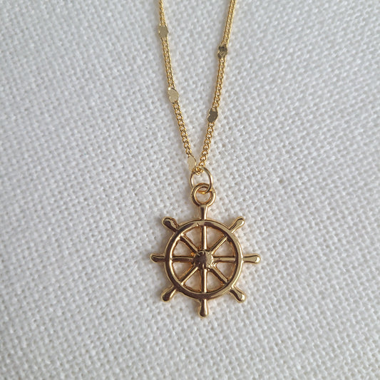 Ship’s Wheel Necklace