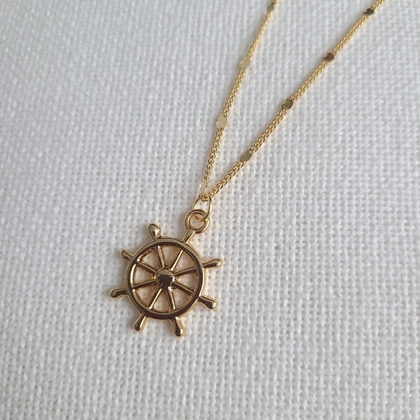 Ship’s Wheel Necklace