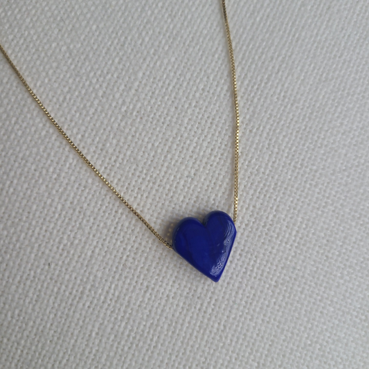Corazon Blue Necklace