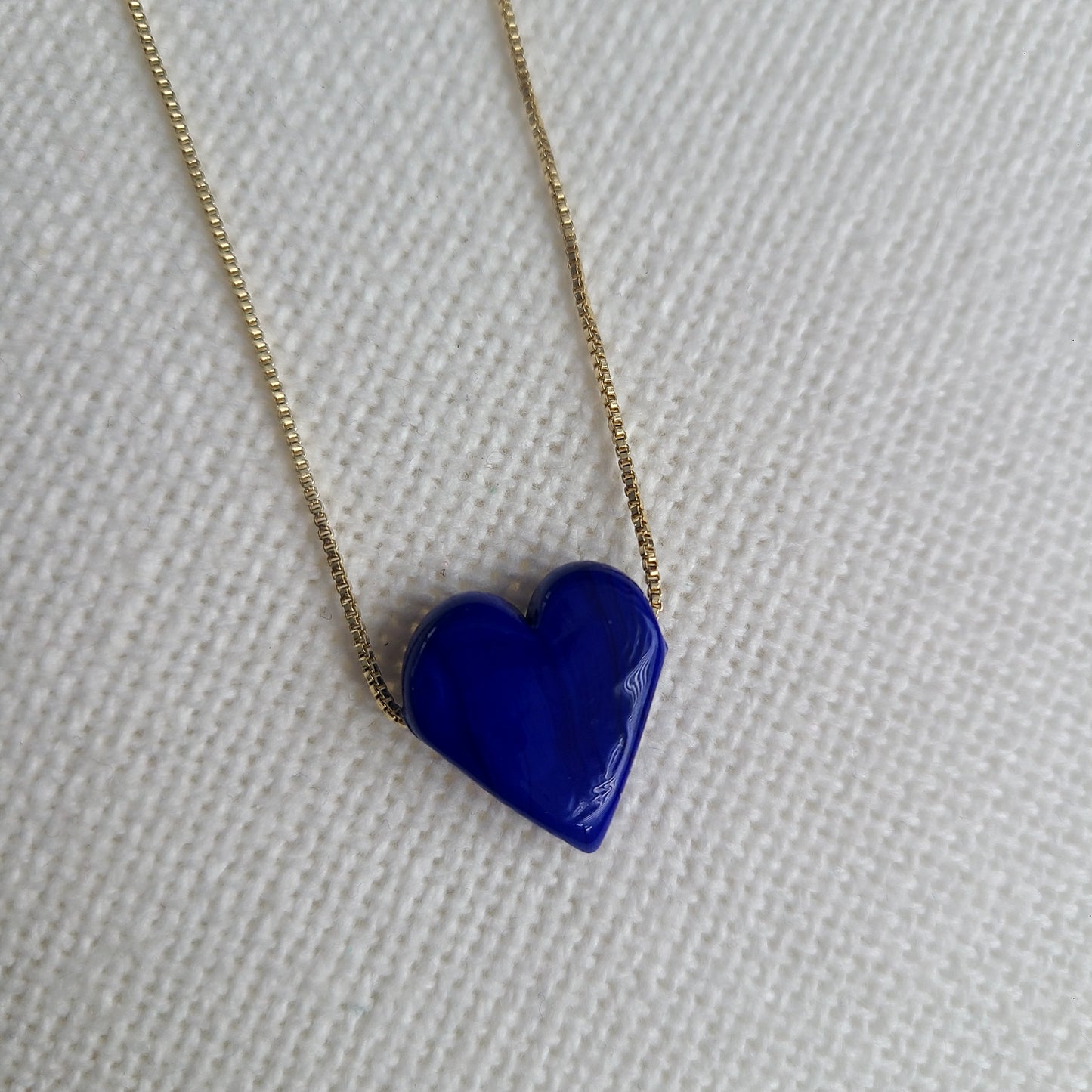 Corazon Blue Necklace