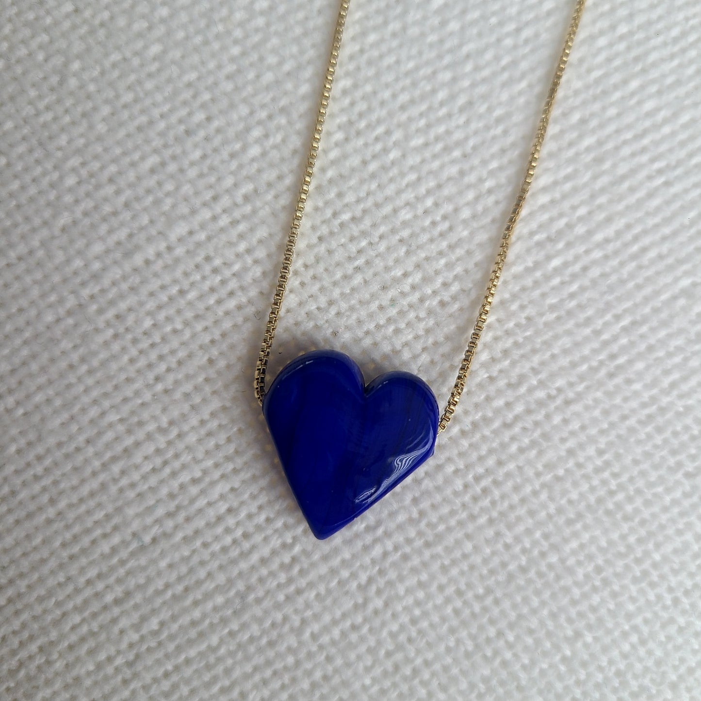 Corazon Blue Necklace