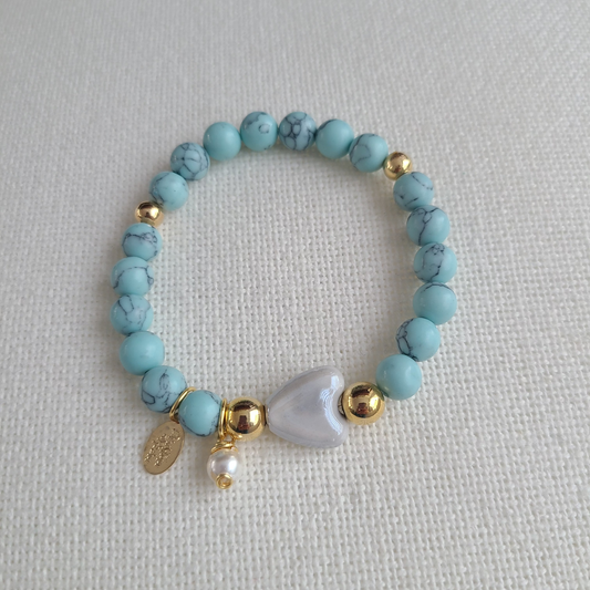 Aqua Love Bracelet