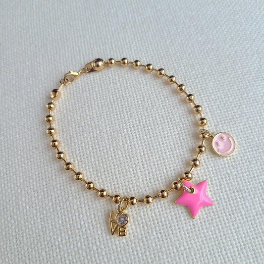 Pink Love Bracelet