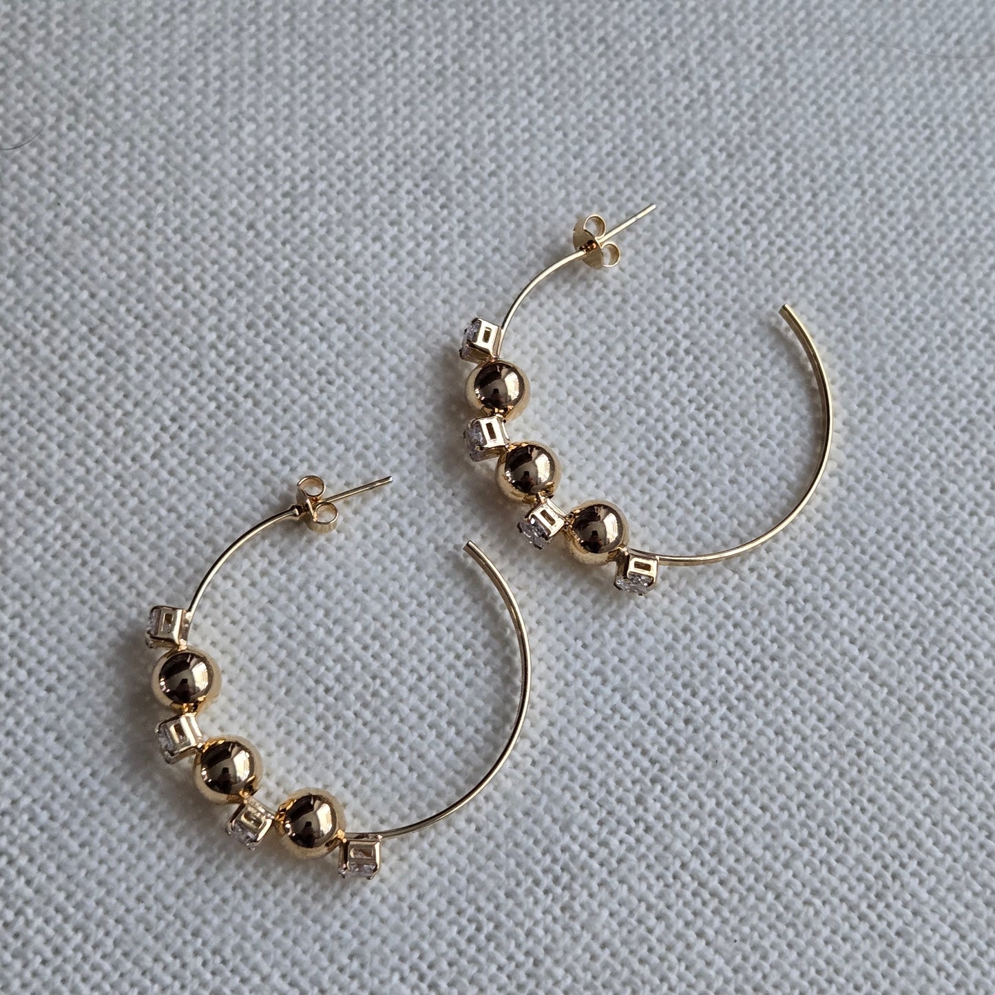 Aurelie Hoop Earrings