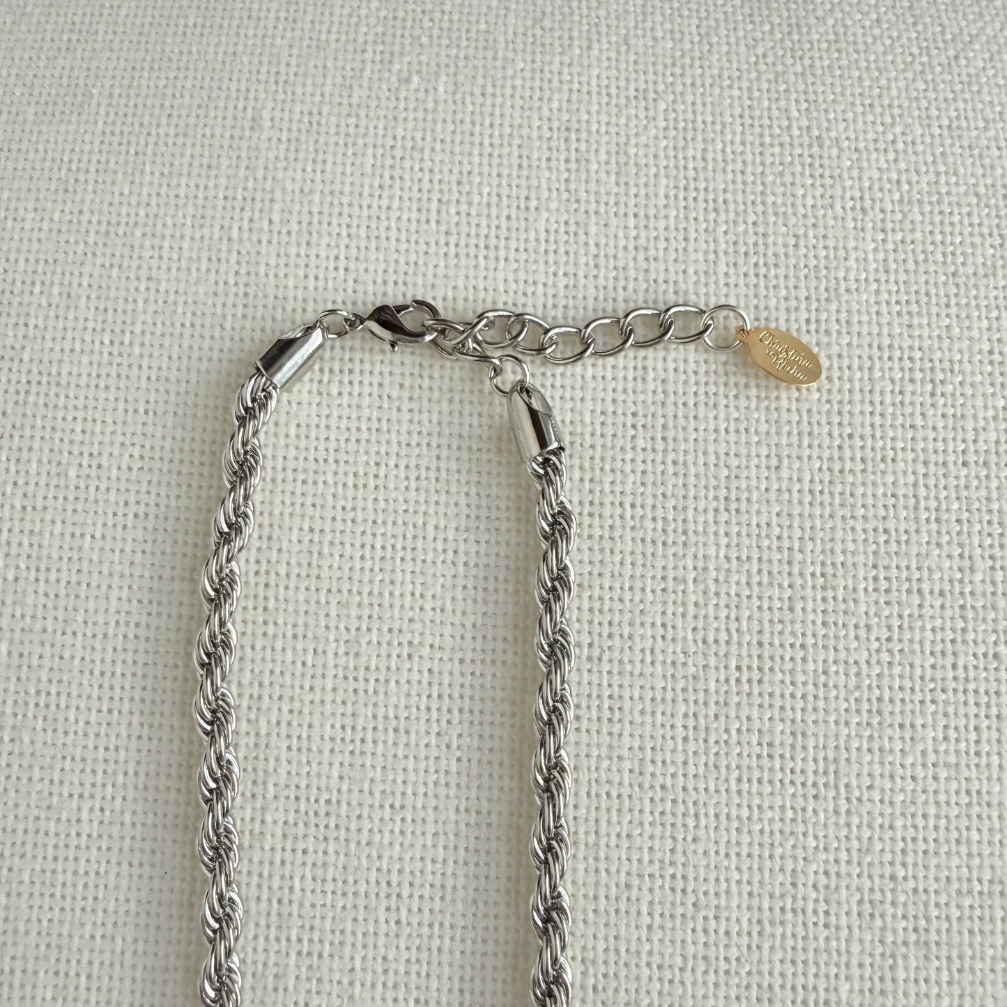 Roxane Silver Necklace