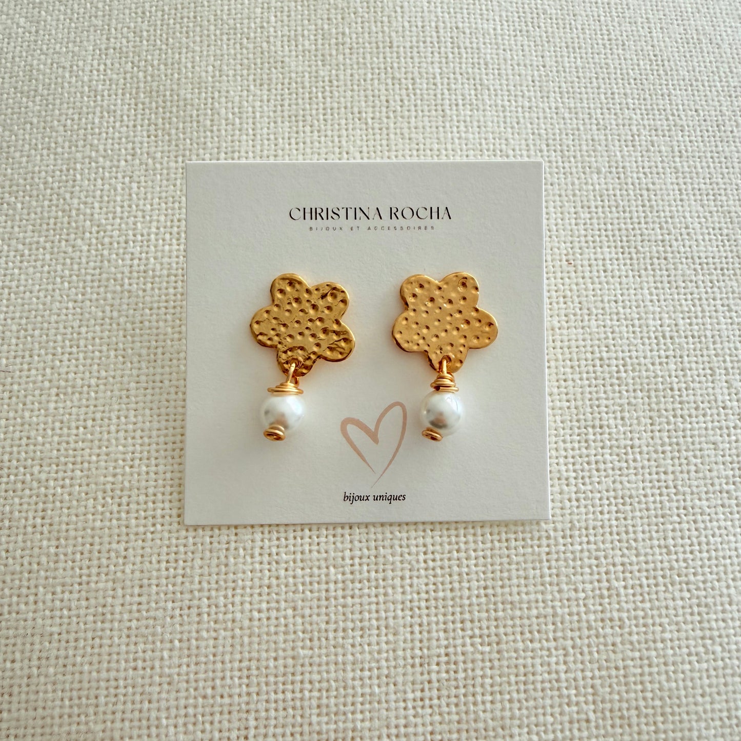 Flora Pearl Earrings