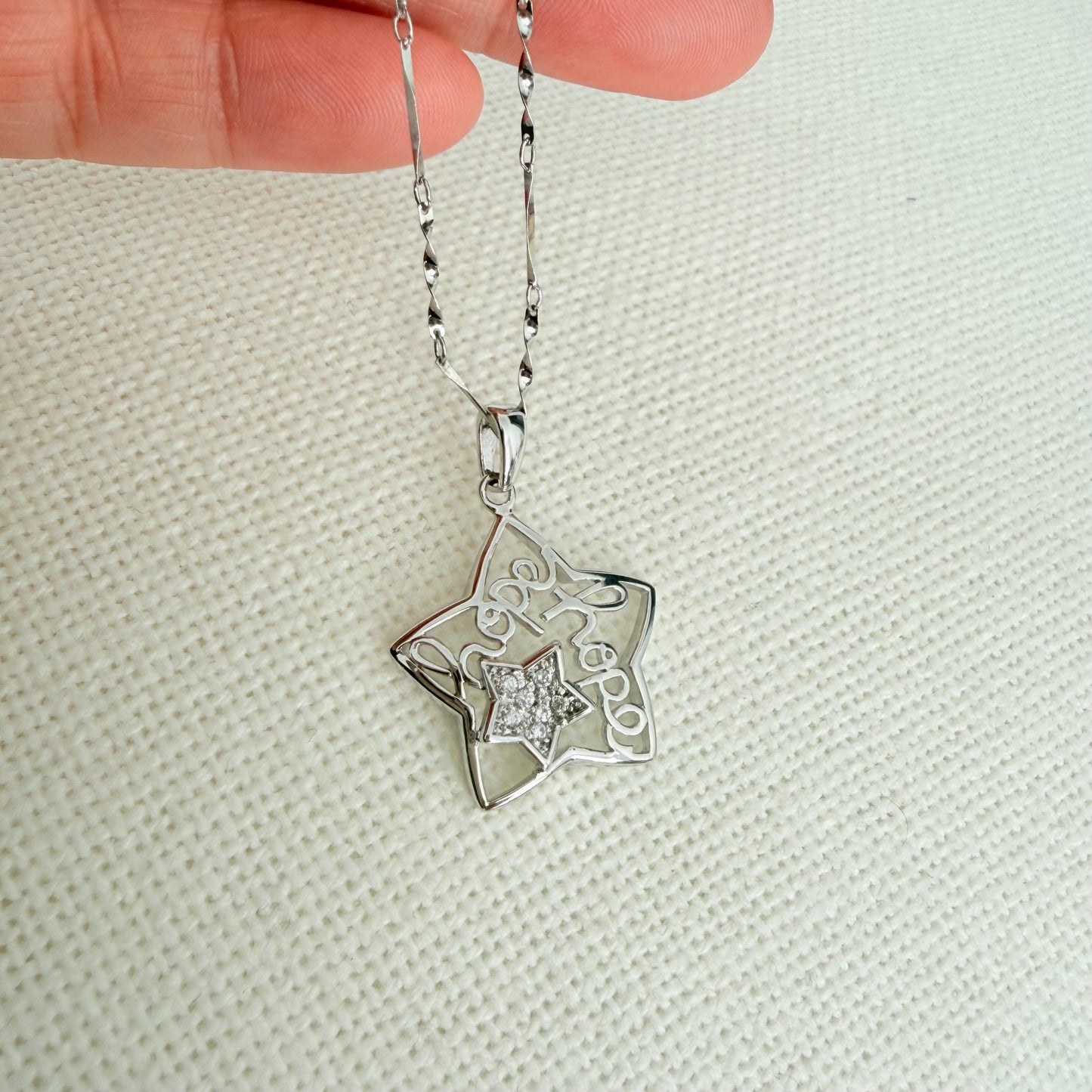 Hope Star Necklace