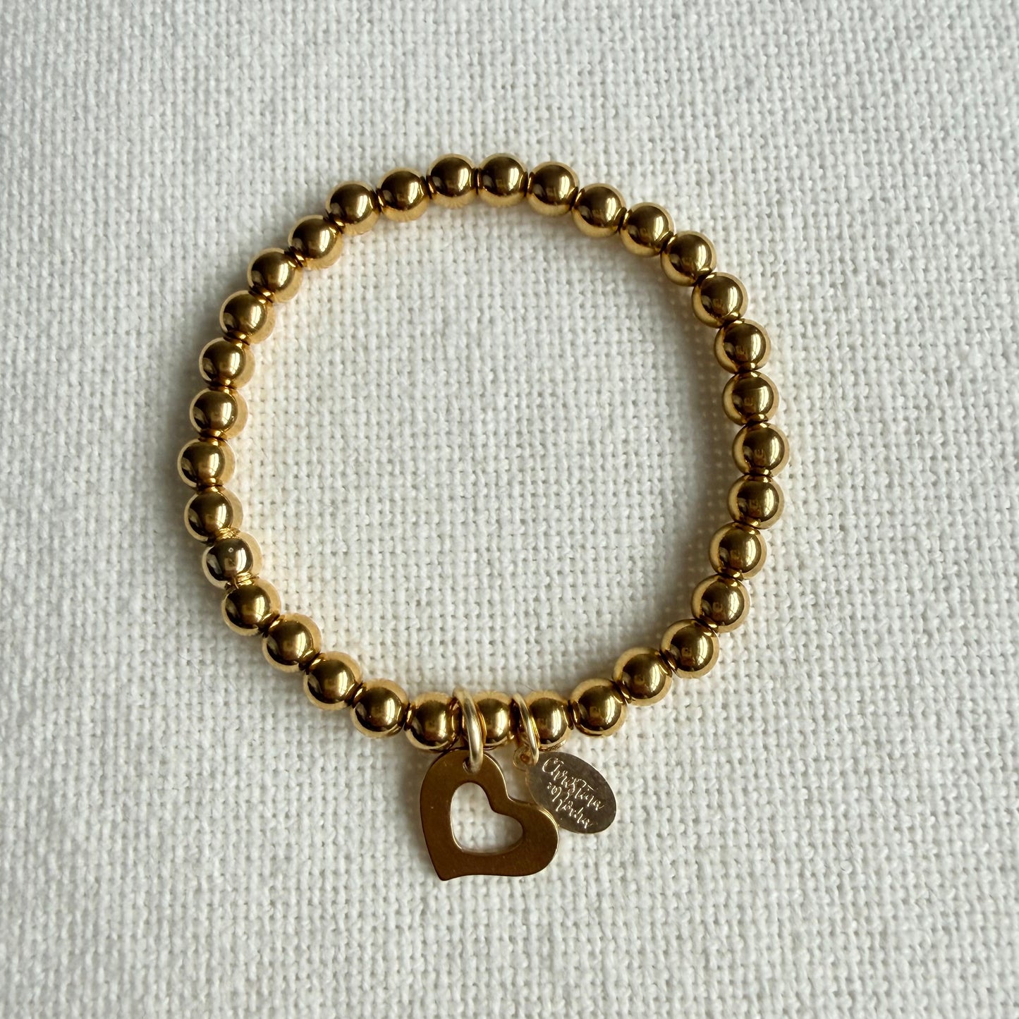 Bracelet Cœur Or & Or
