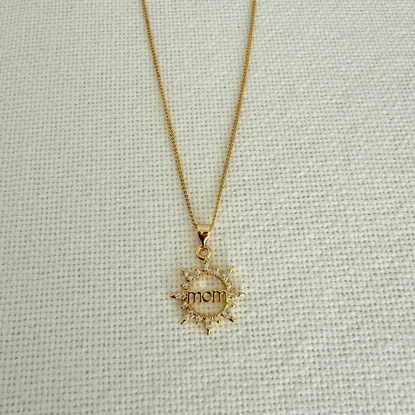 Collier Lumineux Cristal Maman