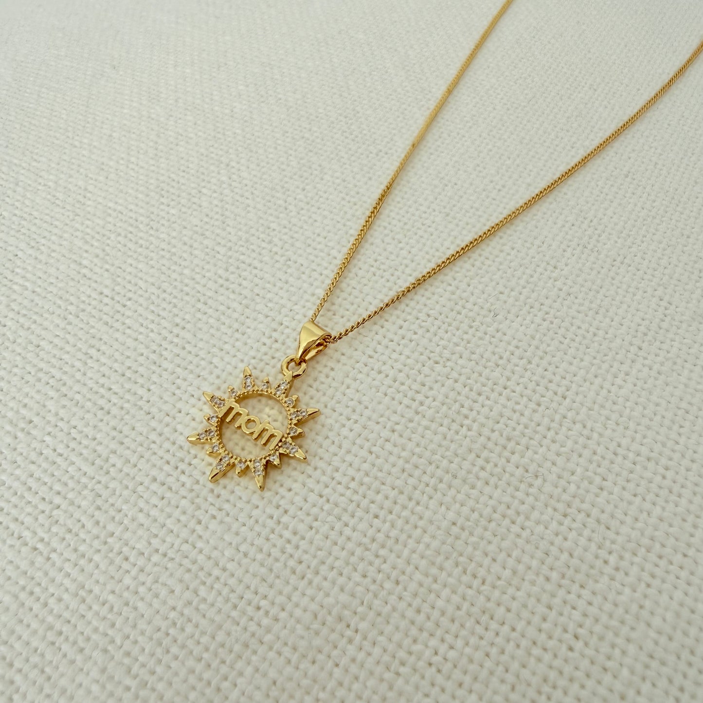 Collier Lumineux Cristal Maman
