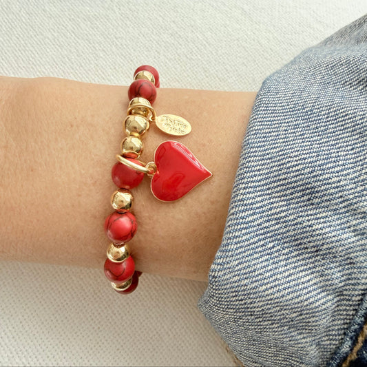 Red Heart Bracelet