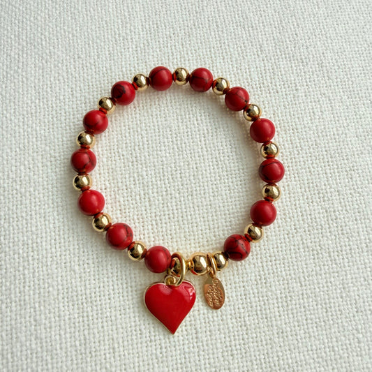 Red Heart Bracelet