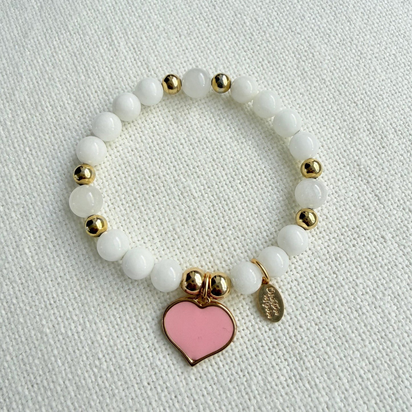 Blush Heart Bracelet